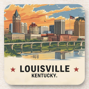 Porta-copo Horizonte de Louisville Kentucky EUA
