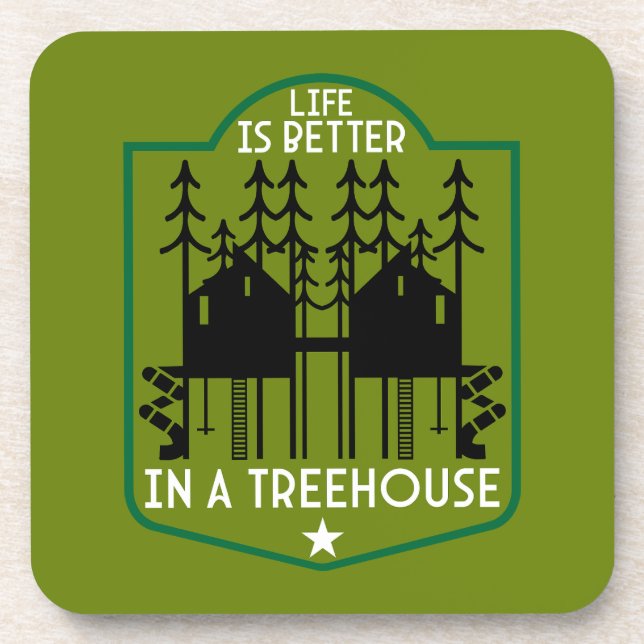 Porta-copo House Treehouse (Frente)