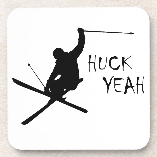 Porta-copo Huck Sim (Skiing) (Frente)