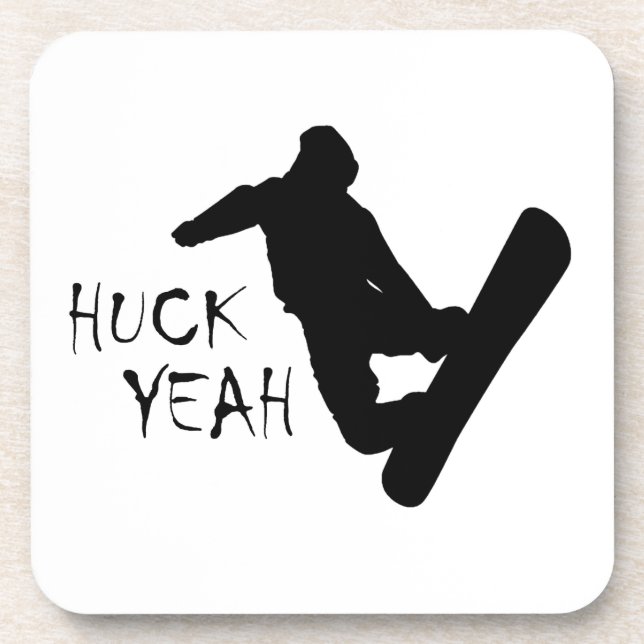 Porta-copo Huck Sim (Snowboard) (Frente)