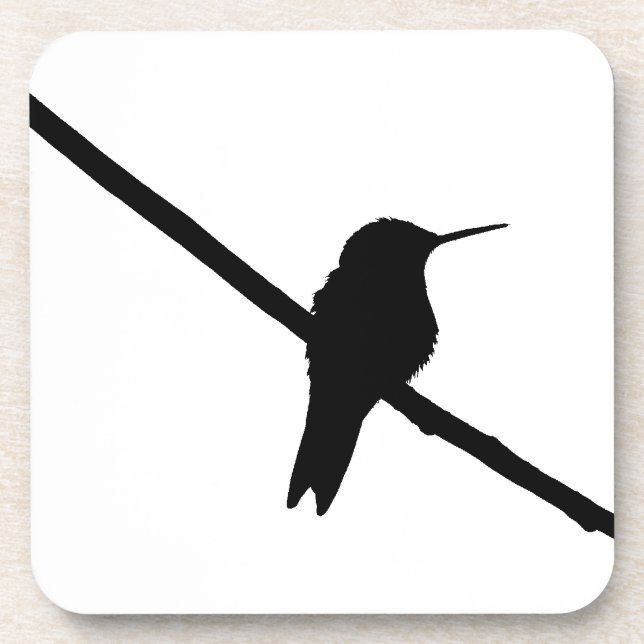 Porta-copo Hummingbird Silhouette (Frente)