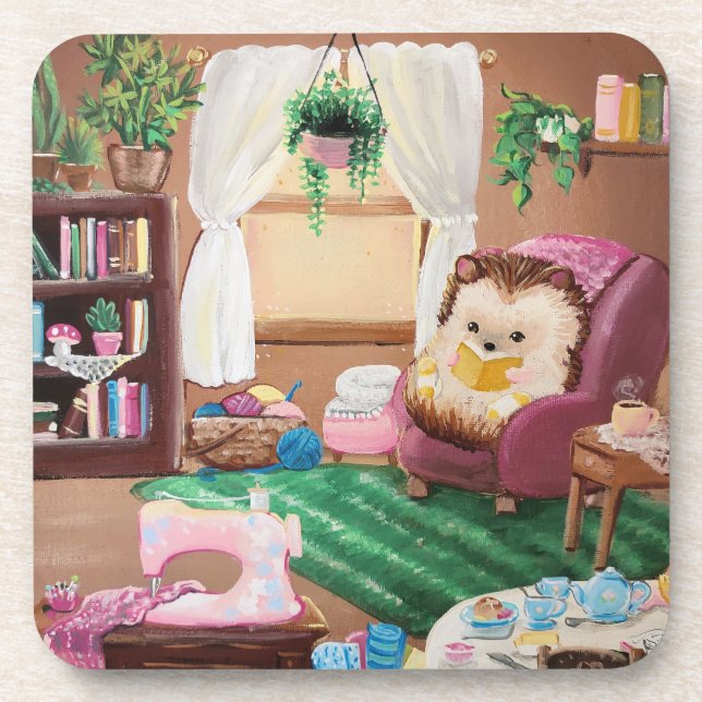 Porta-copo Hygge Hedgehog (Frente)