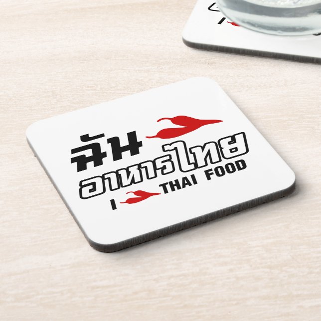 Porta-copo I Chili (Love) Thai Comida (Left Side)