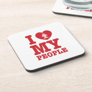 Porta-copo I Heart (Love) Erawan My Lao Pessoas
