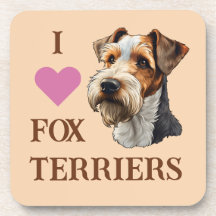 I Love Fox Terriers (Wire Hair Fox Terrier)