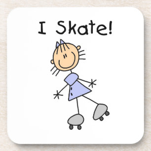 Porta-copo I Skate Girl Roller Skater