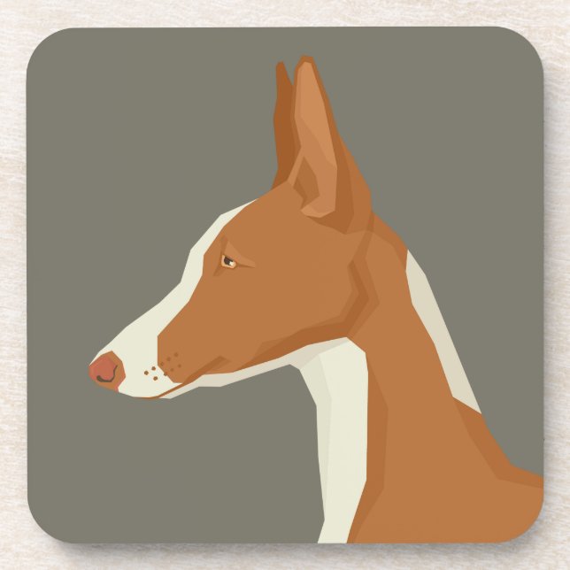 Porta-copo Ibizan Hound (Frente)