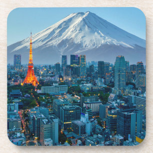 Porta-copo Ice & Snow Mt. Fuji & Tokyo Skyline