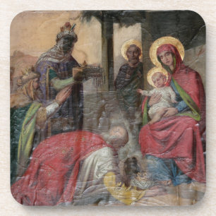 Porta-copo Iconografia ortodoxa sérvia na Igreja de Valjevo. 