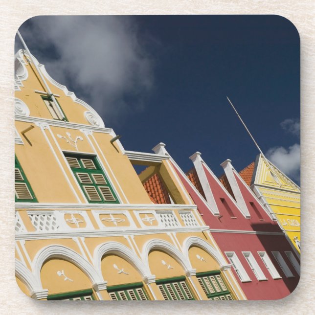 Porta-copo Ilhas ABC, CURACAO, Willemstad: Via oral (Frente)