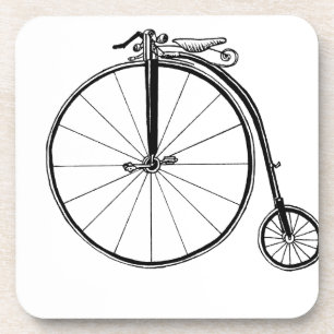 Porta-copo Ilustração da Bicicleta Penny Farthing