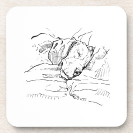 Porta-copo Ilustração de Amante de Cães Beagle