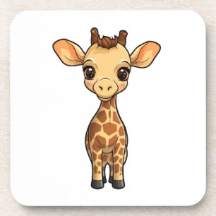 Porta-copo Ilustração de girafa de desenho animado