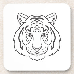 Porta-copo Ilustração de Tigre