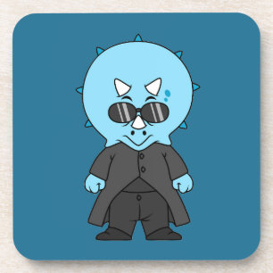 Porta-copo Ilustração De Um Tricerátops Matriz.