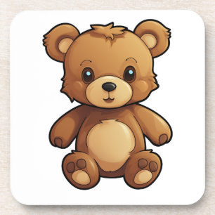 Porta-copo Ilustração do urso de desenho animado