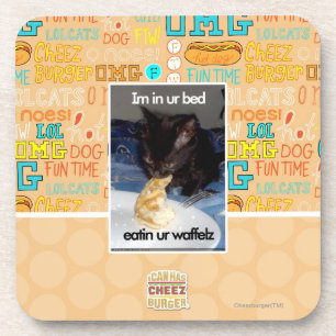 Porta-copo Im na cama do ur