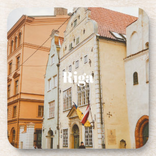 Porta-copo Ímã de Foto Flexível da Cidade de Riga