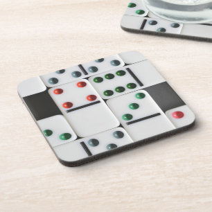 Porta-copo Imagem do Azulejo Dominoes
