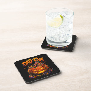 Porta-copo Imposto Pai Engraçado Halloween Abóbora