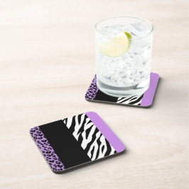 Porta-copo Impressão Leopardo, Impressão Zebra, Impressão Ani