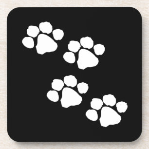 Porta-copo Impressões animais da pata