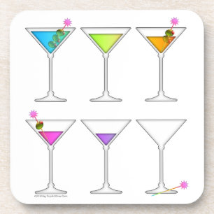 Porta-copo Indo, Indo, Acabou - Suporte de Copa de Martini De