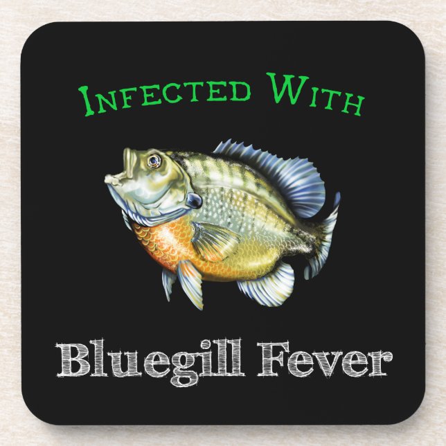 Porta-copo Infectado com febre de Bluegill (Frente)