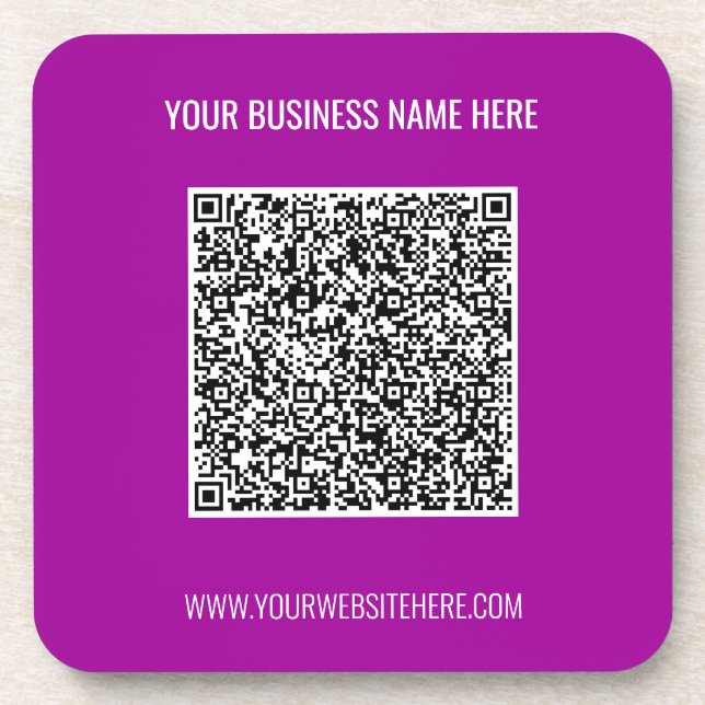 Porta-copo Informações de Verificação de Código QR e Porta co (Frente)