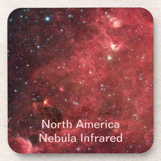 Porta-copo Infravermelho da Nebulosa América do Norte (Frente)