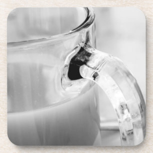 Porta-copo Infravermelho, preto e branco, xícara, vidro, caf