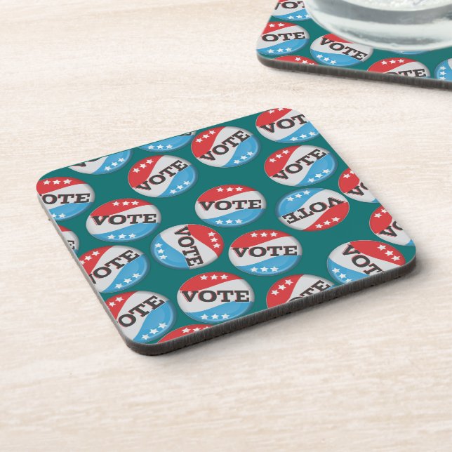 Porta-copo Insígnia de Voto Retro (Left Side)