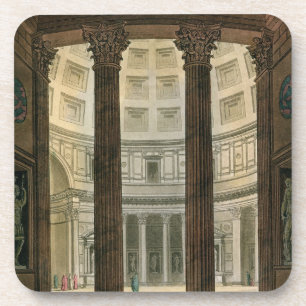 Porta-copo Interior do panteão, Roma, 'de Le Traje Um