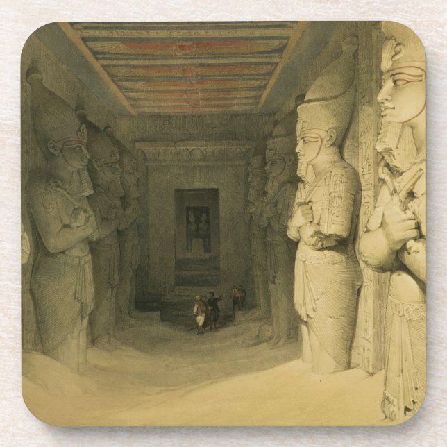 Porta-copo Interior do templo de Abu Simbel, de "Egipto (Frente)
