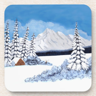 Porta-copo Inverno Nevado