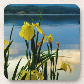 Porta-copo Íris Amarelo no Lago Shore