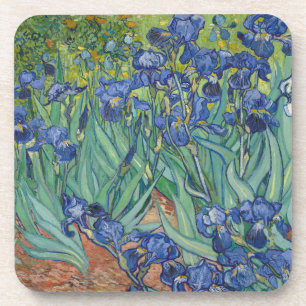 Porta-copo Íris, Pintura a Óleo Floral, Vincent Van Gogh