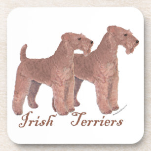 Porta-copo Irish Terriers