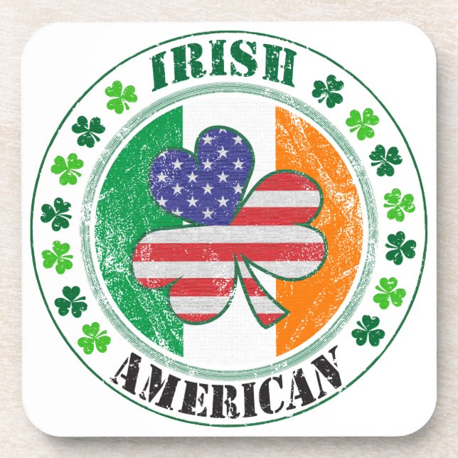 Porta-copo Irlandês Americano (Frente)