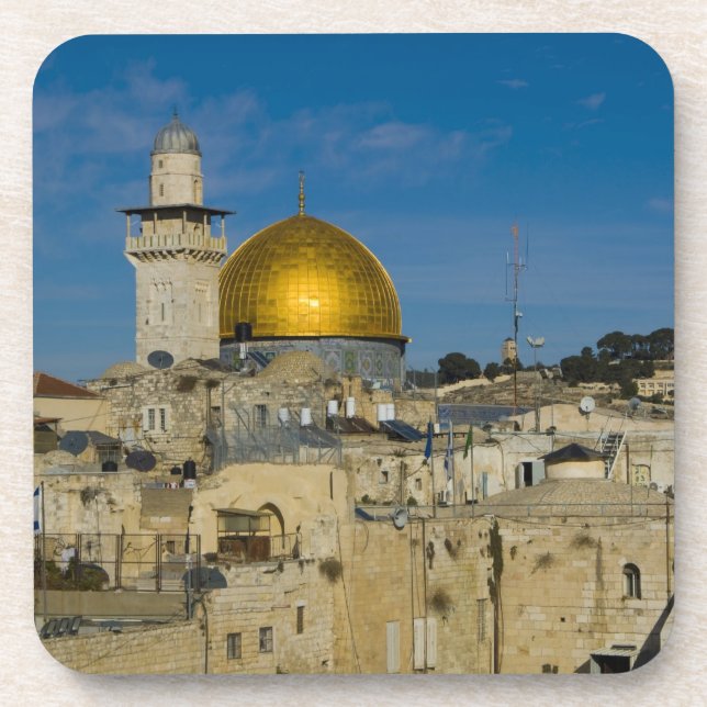 Porta-copo Israel, Jerusalém, Cúpula da Rocha (Frente)