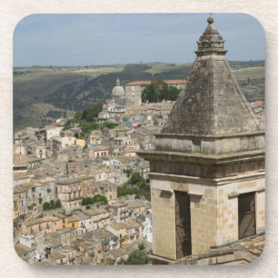Porta-copo ITÁLIA, Sicília, RAGUSA IBLA: Vista da Cidade e Sa