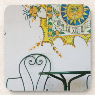 Porta-copo ITÁLIA, Sicília, TAORMINA: Bam, Detalhe do Bar Caf