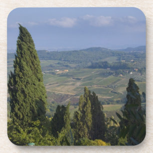 Porta-copo Itália, Toscana, Montepulciano. Vista da