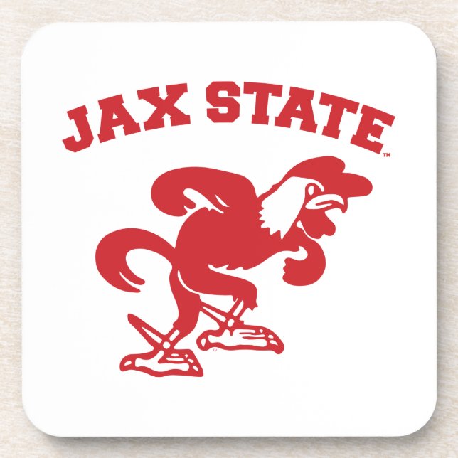 Porta-copo Jacksonville State University JAX State Gamecocks (Frente)