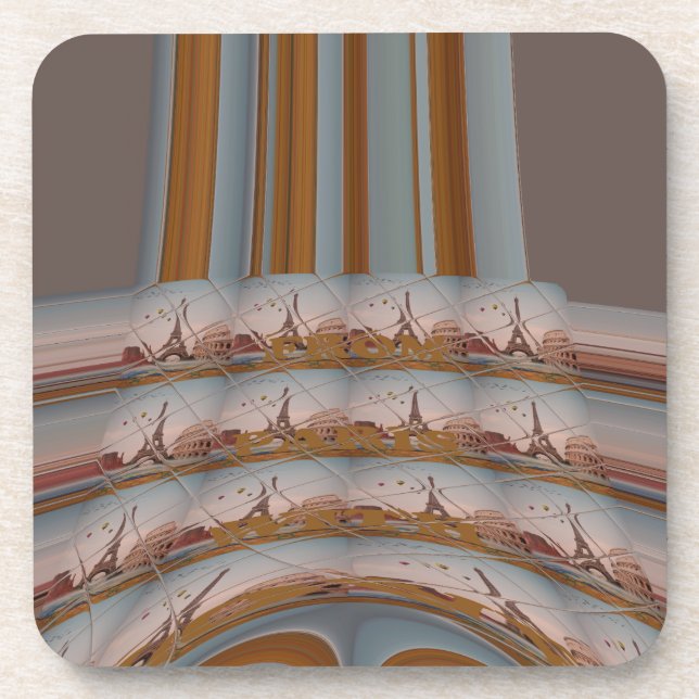 Porta-copo J'aime Paris (I Love Paris) (Frente)