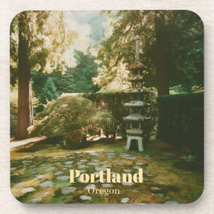 Porta-copo Jardim Japonês, Portland, Oregon Lembrança