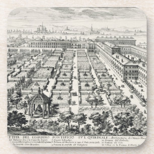 Porta-copo Jardins do Quirinale, 'de Li Giardini di ROM
