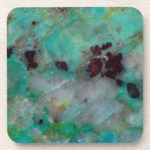 Porta-copo Jasper de Crisocola Azul