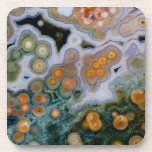 Porta-copo Jasper Oceano Manchado