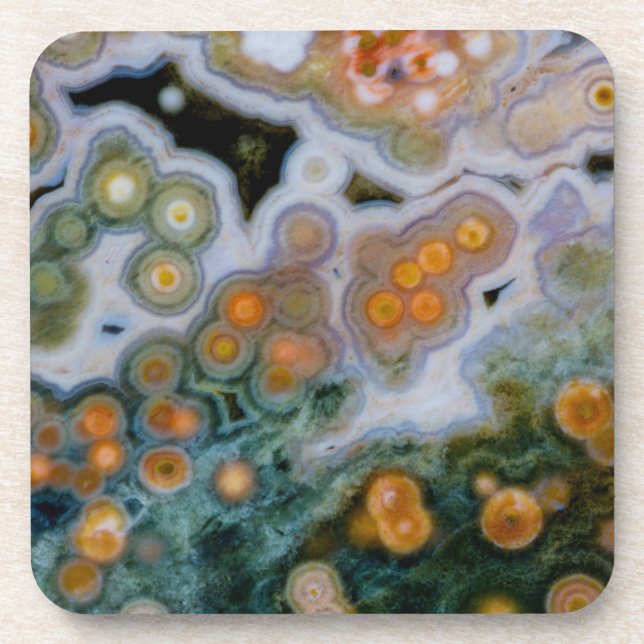 Porta-copo Jasper Oceano Traçado (Frente)